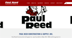 Desktop Screenshot of paulreedconstruction.com